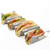 Taco Holders Stands Stainless Steel Set Taco Stand Rack Tray Style Holds Up to 4 Tacos Each for Soft  and  Hard Shell Tacos -Taco Holders-