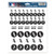 WinCraft MLB Chicago White Sox Vinyl Sticker Sheet, 8.5" x 11"