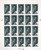 USPS 1999 Malcolm X - Sheet of Twenty 33 Cent Stamps - Scott 3273