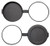 Opticron Rubber Objective Lens Covers 56mm OG M Pair fits models with Outer Diameter 64~65mm