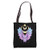 Kawaii Pastel Goth Cute Creepy Crescent Moon Bat Tote Bag