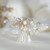SWEETV Pearl Wedding Hair Comb for Wedding Hair Accessories for Brides, Bridal Hair Piece Clip for Women Wedding