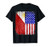 Fil-Am | Filipino-American Philippines USA America Flag T-Shirt