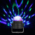 Energy Save LED Ball Projector Crystal Diamond Five 10W Disco Ball, Rotating Stage Light, Excellent Stability DJ for Stage Performs-U.S. regulations-