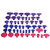 Dent Puller Tabs, 52Pcs Car Auto Body Dents Removal Pulling Tabs Paintless Dent Repair Tools Car Dent Repair Puller Tabs