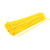 X-DREE 4mm x 250mm Self Locking Nylon Cable Ties Heavy Industrial Wire Zip Ties Yellow 100pcs -4mm x 250mm Nylon auto-bloquant attaches câble fil industriel Liens Zip 100pcs jaune