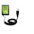 Gomadic Coiled Power Hot Sync USB Cable Suitable for The Zeki Android Tablet TBDB863B with Both Data and Charge Features - Uses TipExchange Technology