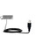Gomadic USB Data Hot Sync Straight Cable Designed for The JLAB Crasher with Charge Function  Two Functions in one Unique TipExchange Enabled Cable