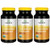 Swanson Certified Organic Blackstrap Molasses 16 fl Ounce -473 ml- Liquid -3 Pack-