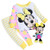 Disney Minnie Mouse PJ PALS and Plush Rattle Set for Baby Size 9-12 MO Multi