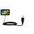 Gomadic USB Data Hot Sync Straight Cable for The Polaroid Tablet PMID4311 with Charge Function  Two Functions in one Unique TipExchange Enabled Cable