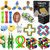 Sensory Fidget Toys Set, Stress Relief Fidgets for Kids Adults with ADD ADHD Anxiety Autism, School Classroom Rewards, Birthday Party Favors, Carnival Treasure Box Prizes, Pinata Goodie Bag Fillers
