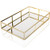 HighFree Gold Mirror Tray Perfume Tray Mirror Vanity Tray Ornate Tray Metal Decorative Tray Jewelry Perfume Organizer Makeup Tray for Dresser, Bedroom and Bathroom HighFree Gold Mirror Tray Perfume Tray Mirror Vanity Tray Ornate Tray Metal Decorative Tray Jewelry Perfume Organizer Makeup Tray for Dresser, Bedroom and Bathroom