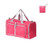 Foldable Duffle Bag Lightweight Packable Duffel for Sports Gym Travel -Fuchsia-