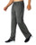 FEDTOSING Men' Workout Sweatpants Open Bottom Track Pants Running Althetic Pants with Zipper Pockets -Grey XL-