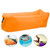 Bry Inflatable Lounger Air Chair Sofa Bed Sleeping Bag Couch for Beach Camping Lake Garden (Orange)