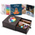 Chakra Stones Crystal Set - Includes 7 Cluster Healing Stones, 3 Crystals, and a Pendulum - for Meditation, Yoga, Energy Healing, and More - Crystal Kit Includes Display Box and Chakra Crystals Guide