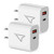 20W USB C Fast Charger, SIMEEGO Dual Port PD Power Delivery  plus Quick Charge 3.0 Wall Charger Block Plug