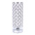 Hong-in Crystal Table Lamp, Nightstand Desk Lamp Decorative Room, Night Light Lamp, Table Lamps for Bedroom, Living Room, Kitchen, Dining Room (Silver)