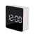 SunshineFace Digital LED Snooze Mirror Clock Bedside Alarm Clock with Temperature Display  and  Night Mode