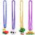 16 PCS Cinco de Mayo Fiesta Necklaces Bead 4 Designs Mexican Birthday Party Favors Supplies Decorations