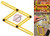 JMG Outdoors Angle Tool Angleizer Mult-Angle Template Tool, Angle Measuring Ruler, Angle Finder/Angle Ruler for Craftsmen, Handymen, DIY-Fers