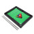 Deror Mini Billiard Tables, Portable Mini Pool Table American Billiard Tables Desktop Game Children Toys