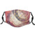 Comfortable Windproof mask,Grunge Circles Ancient Aged Display Dynamic Artistic Old Fashioned Retro Elements,Printed Facial decorations for Kids and Teens