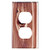 Sierra Lifestyles Traditional Switch Plate, 1 Duplex, Juniper