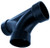 GENOVA 81633 3"ABS 2-WAY CLEANOUT TEE, 3"