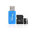 USB Adapter USB Micro SD Card Reader, Memory Card Reader for Micro SD, Micro SDHC Card, Comes with 1024GB Micro SD Card and Free Adapter