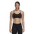 adidas Training All Me 3 Stripes Bra, Black Stripes Side, XX-Small