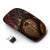 Graphic4You Vintage Retro Art Texture Pattern Design Ergonomic Wireless Mouse with Nano Receiver