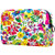 Women Makeup Bag,Cosmetic Storage Bag color floral art for Travel,Cosmetics Organizer Women Makeup Bag,Cosmetic Storage Bag color floral art for Travel,Cosmetics Organizer