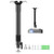 Projector Ceiling Mount or Projector Wall Mount,Universal Projector Bracket with 10.23" - 15.74" Extendable Length/360Adjustable Angle for Different Projector,DLP Projector,Digital Camera,Camcorder