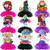 9Pcs Friday Night Funkin Party Decoration,Video Game Theme Party Supplies,Desktop Ornaments for Game Fans Theme Party Decorations -9Pcs-