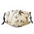 Comfortable Printed mask,Gradient Bamboo Leaves Flexibility Complex Root Structure Stable Travelers Image,Windproof Facial decorations for adult