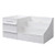 Makeup Organizer Cosmetic Holder Multifunction Desk Organizer Vanity Countertop Display Case Tray,Cosmetic Storage Box