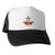 CafePress Strickland Trucker Hat, Classic Baseball Hat, Unique Trucker Cap Black/White