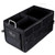 Czoom Car Trunk Organizer for SUV, Truck, Auto, Vehicle, Minivan, Home - Heavy Duty Portable Collapsible Cargo Storage - Durable Construction - Multi Compartments Cargo Carrier Caddy (Black)