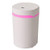 FIgures Portable Mini Humidifier, 280ml Personal Humidifier, USB Desktop Humidifiers for Bedroom Office Home, Whisper-Quiet Operation, Night-Light Cool Mist Humidifier for Bedroom, Travel