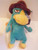 Accessory Innovations Phineas  and  Ferb Agent P Perry The Platypus 7 Plush Character Soft Zip Backpack Clip