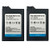TFSeven 2Pcs High Capacity Rechargeable Lithium Ion Replacement Battery PSP-S110 Compatible for Sony PSP Slim Portable Playstation PSP-2000, PSP-2001, PSP-3000, PSP-3001, PSP-3002, PSP-3004