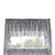 Fox Valley Traders Collections Etc Lillian Swag Valance, Gray, One Size Fits All