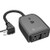 Criacr Grounded Outdoor Smart Plug, IP44 Waterproof Socket with Switches Lights& Outlet Timer, Work with Alexa & Google,Wireless Remote Control/Timer by Smartphone, Only Support 2.4GHz Wi-Fi?2 Socket