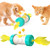 SVNLIR Cat Toys, Interactive cat Toys for Indoor Cats, Ball Exercise Kitten Toy,Funny Cat Teaser Toys for Indoor Cats?Interactive Cat Feather Toys, Cat Toys for Indoor Cats Kitten Play Chase Exercise