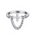 LONAGO Cross Ring Sterling Silver Faith Hope Love Sideways Cross Ring Gift for Women Girl -Silver, 7-