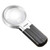 Boutiques/Illuminated 3X Magnifying Glass Handheld Desktop Dual Use LED Lights High Definition Magnifying Glass Lighting Reading Books Newspapers Maps Coins Jewelry Hobbies and Crafts