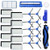 LOVECO Replacement Accessories Kit Compatible for Eufy RoboVac 11S RoboVac 30 RoboVac 12 RoboVac 30C RoboVac 35C RoboVac 15C -10 Filter 1 Pre Filter 10 Side Brush 1 Main Brush and Brush Guard-