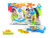 Little Treasures Dinosaur Projector Painting Set. A 3 in 1 high tech Learning Set Including a Table lamp, Projection and Painting kit with 3 Lantern Slides, 21 Patterns and 12 Water pens